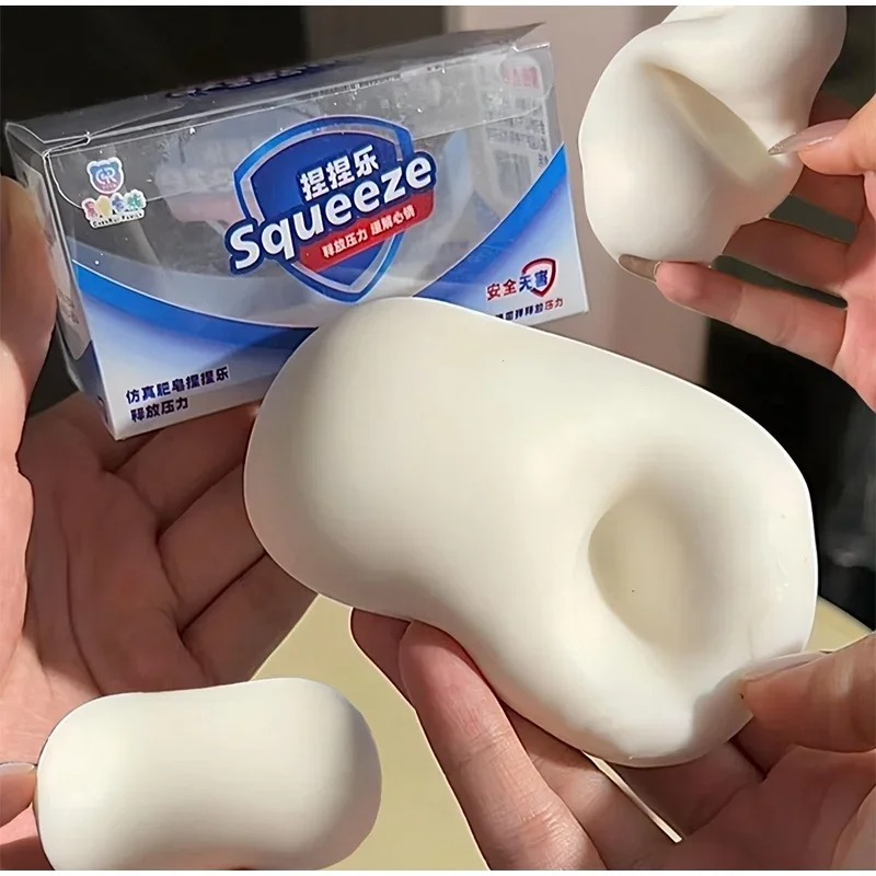 Crystal Growing Kit - ASMR Kruszcząca się Kulka Mydlana, Miękka