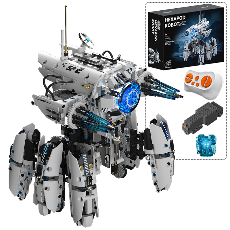 Science Robot - Techniczny Robot Hexapod do Programowania, Sci-fi