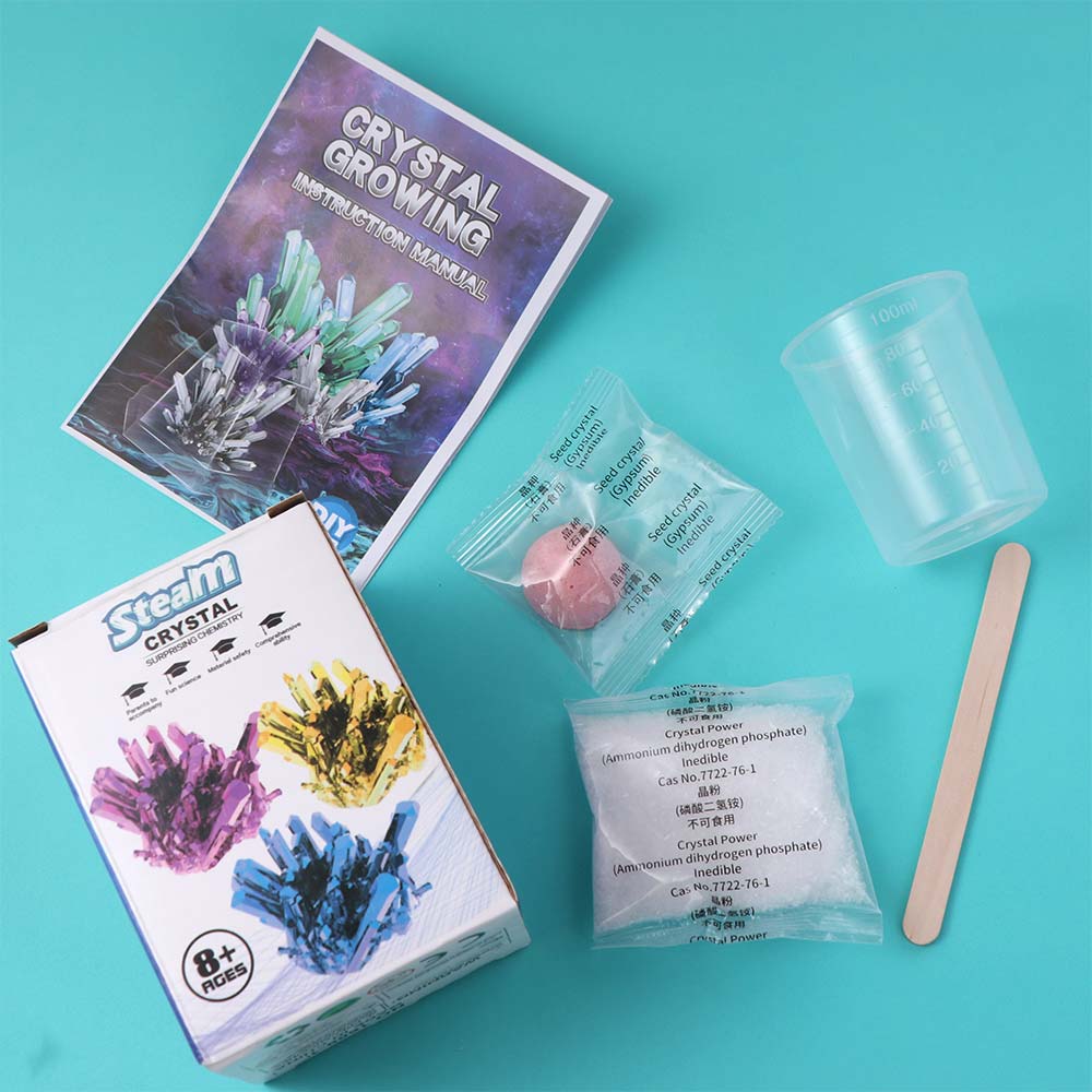 Zestaw do hodowli kryształów,  – Crystal Growing Kit recenzja i cena