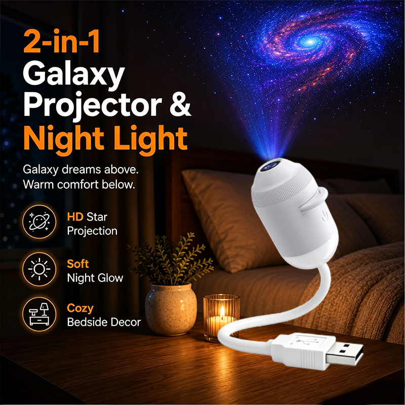 Projektor Gwiazd Smart Galaxy  – Planetarium Projector Home recenzja i cena