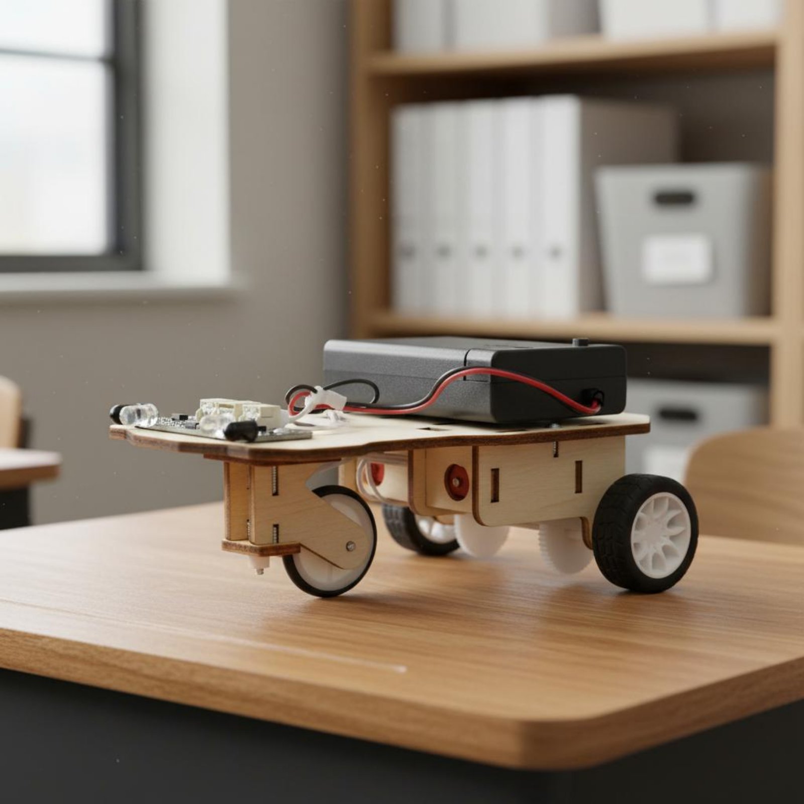 Drewniany Inteligentny Zestaw  – Science Robot recenzja i cena