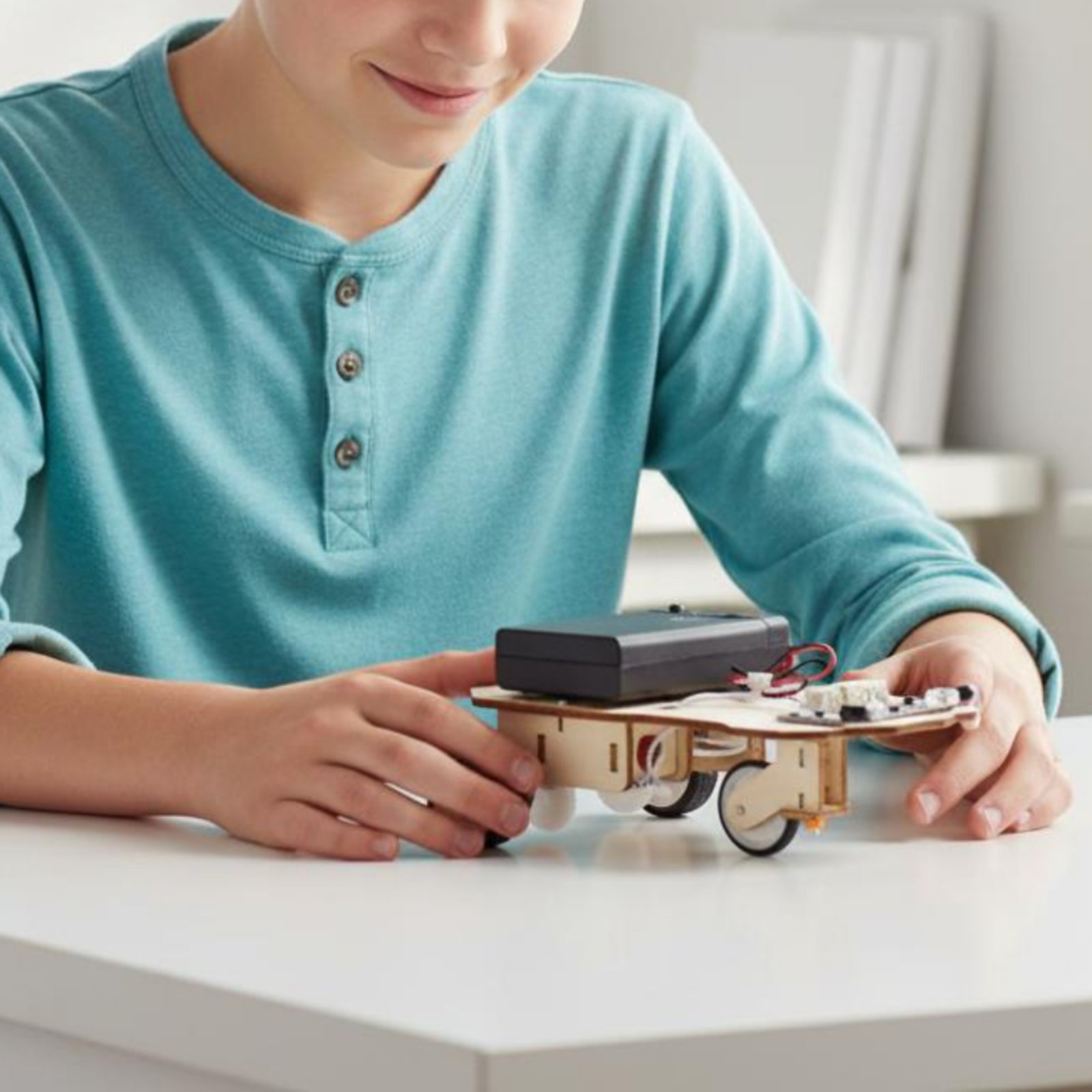 Drewniany Inteligentny Zestaw  – Science Robot recenzja i cena